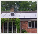 Bewdley Bungalow with a 4kw  solar panel Installation