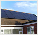 Wolverhampton house with 4kw of solar panels on the roof